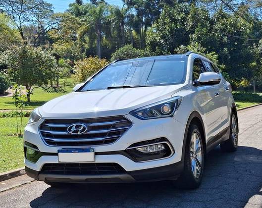 HYUNDAI SANTA FÉ 3.3 MPFI 4X4 7 LUGARES V6 270CV GASOLINA 4P AUTOMÁTICO HYUNDAI SANTA FÉ 3.3 MPFI 4X4 7 LUGARES V6 270CV GASOLINA 4P AUTOMÁTICO